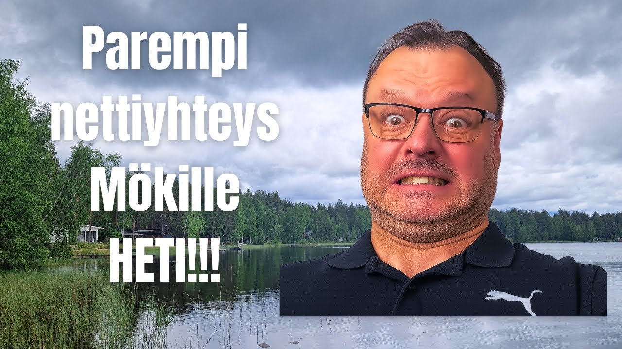 📶Parempi nettiyhteys m&ouml;kille Mokkula 2.0:n avulla.