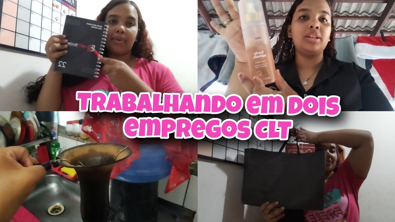 ROTINA COM 2 EMPREGOS CLT 💪 MIMO DE FINAL DE ANO 💕✨ 