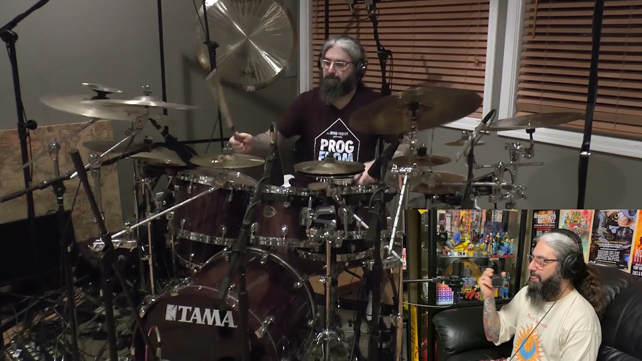 Mike Portnoy Drum, Vox & Perc Cam - NMB - Bird On A Wire