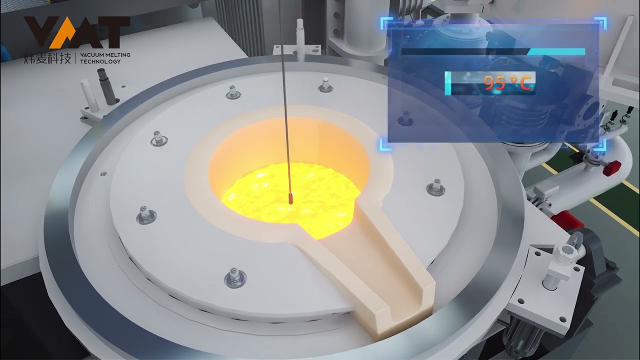 Индукционная печь для плавления и вакуумной дегазации （IMVD / VCAP ）