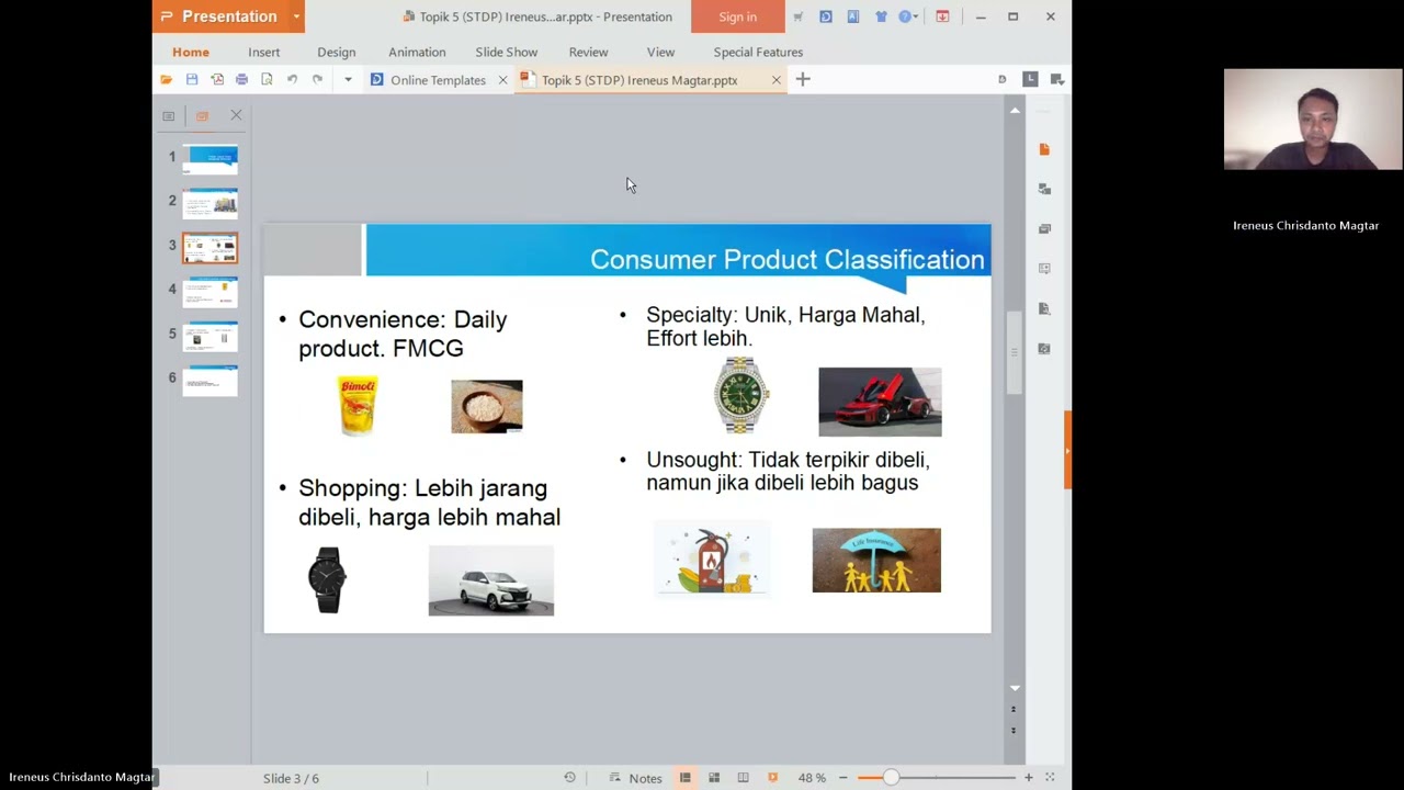 Manajemen Pemasaran  Produk, Service dan Brand Ireneus C Magtar