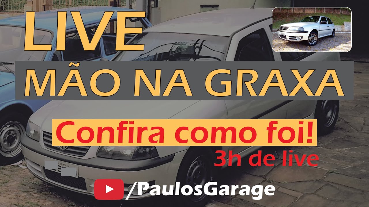 Desmontando a suspensão dianteira Gol G3 - Confiram como foi nossa Live