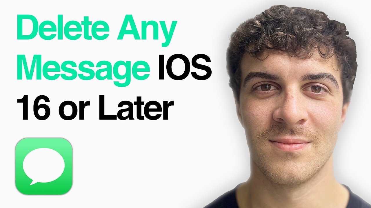 How To Delete Imessages From Both Sides On Iphone Or Ipad (Message On Ios 16 Or Later) (2025 Guide)