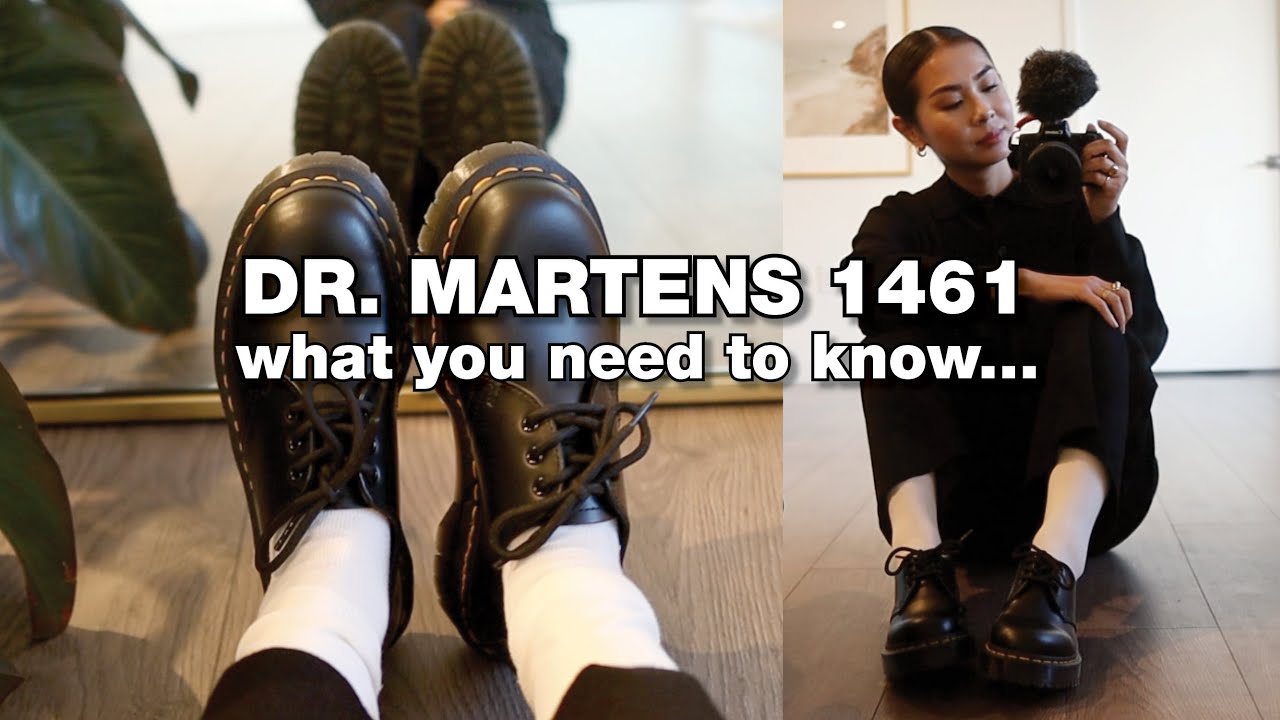 Обзор DR. MARTENS 1461 (ПОСМОТРИТЕ, ПРЕЖДЕ ЧЕМ ПОКУПАТЬ ДОКУМЕНТЫ)