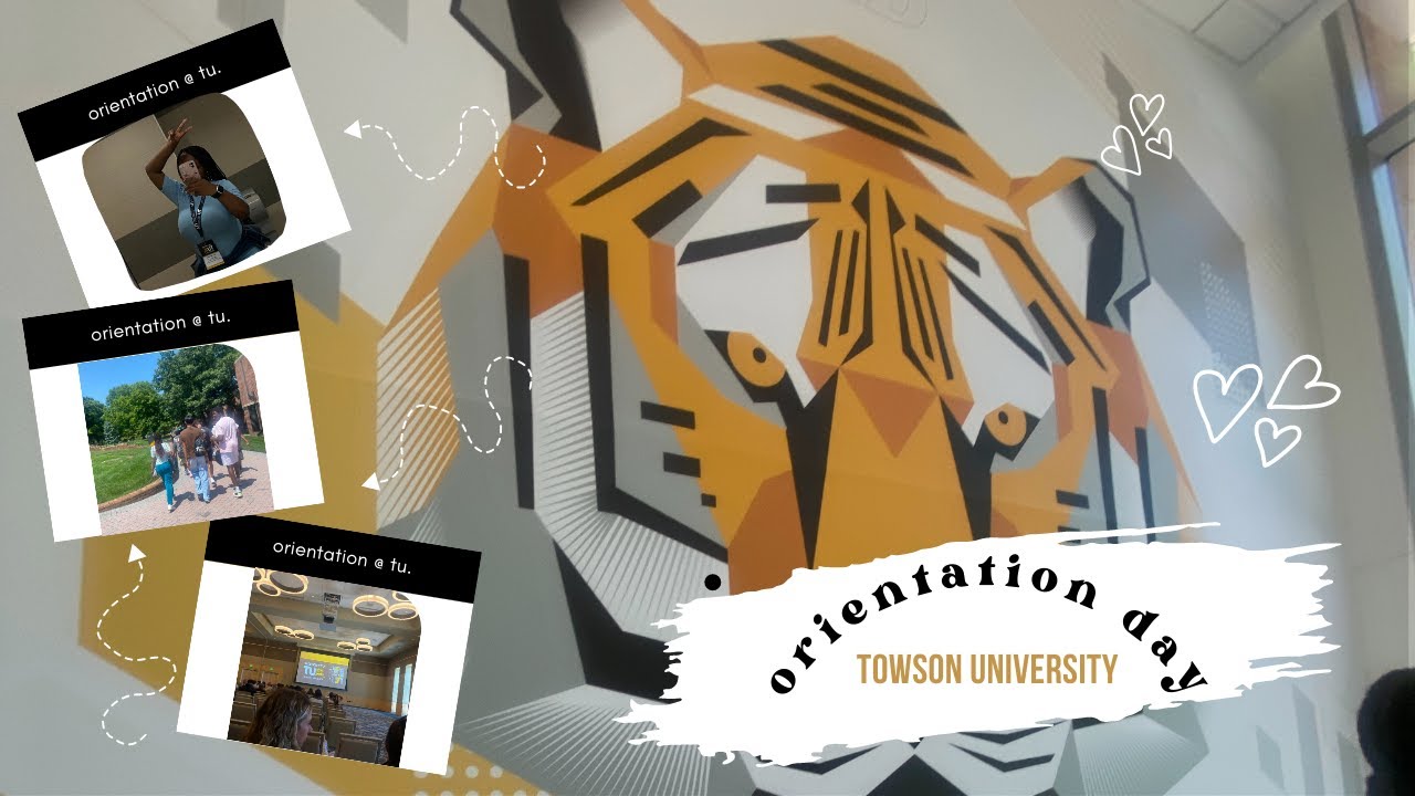 Freshman Orientation Day Vlog🐯 || Towson Uni, Education Major, and more. || Kyché Haniya