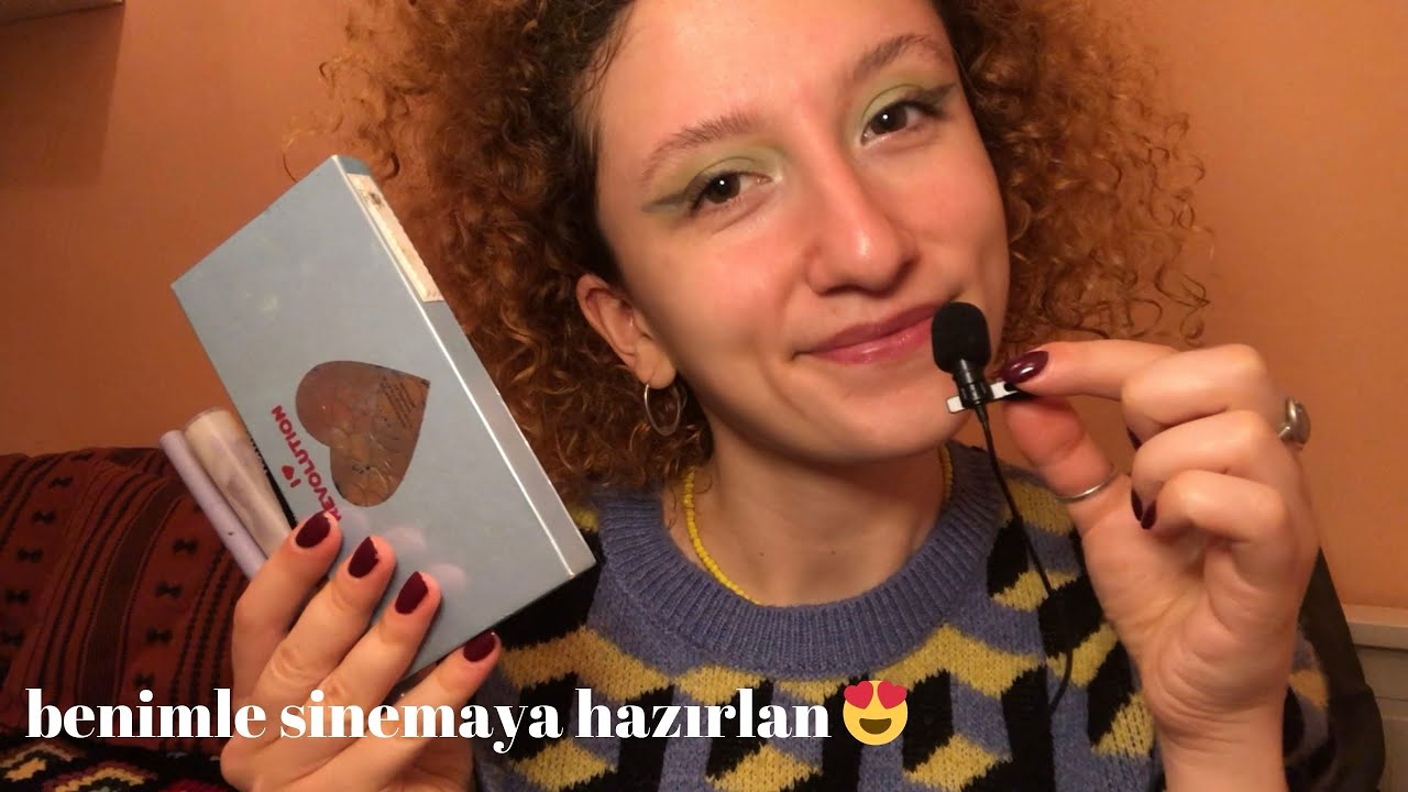 türkçe asmr | makyaj yapalım şekerim 💋