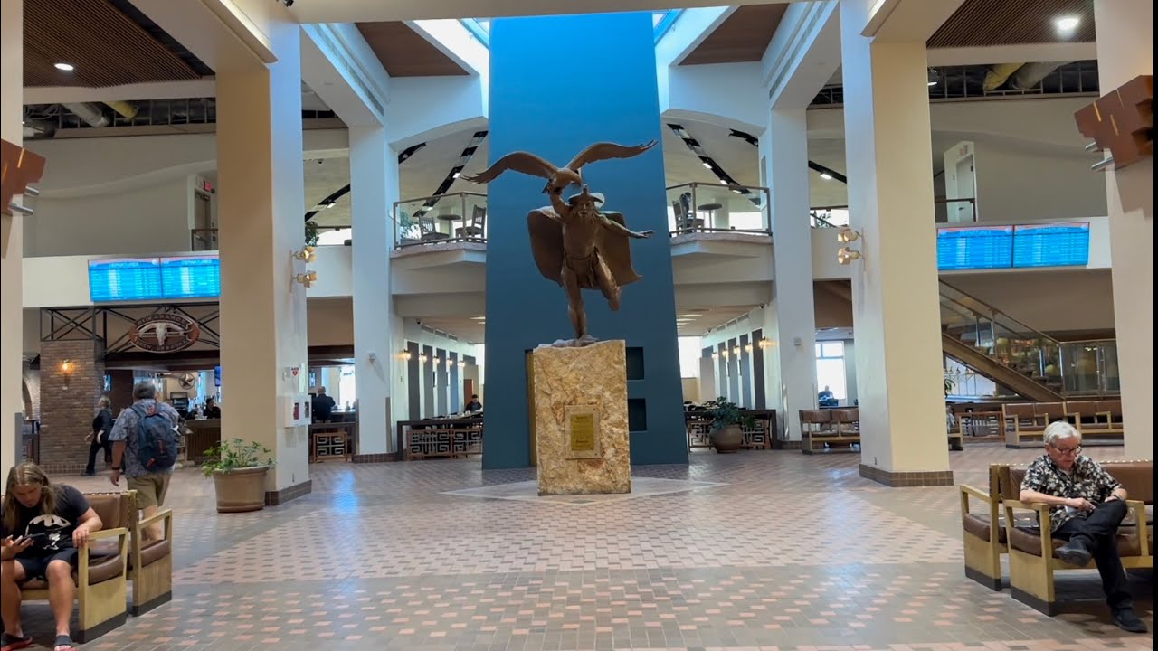 Boarding Delta Albuquerque Airport Terminal Walk Through