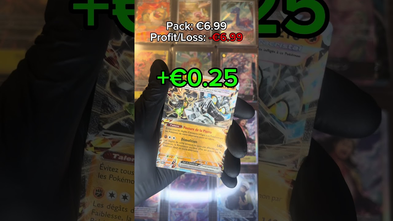 Profit Challenge Pokémon  TCG !!Opening 1 x Pokémon TCG Écarlate et Violet Mascarade Crépusculaire