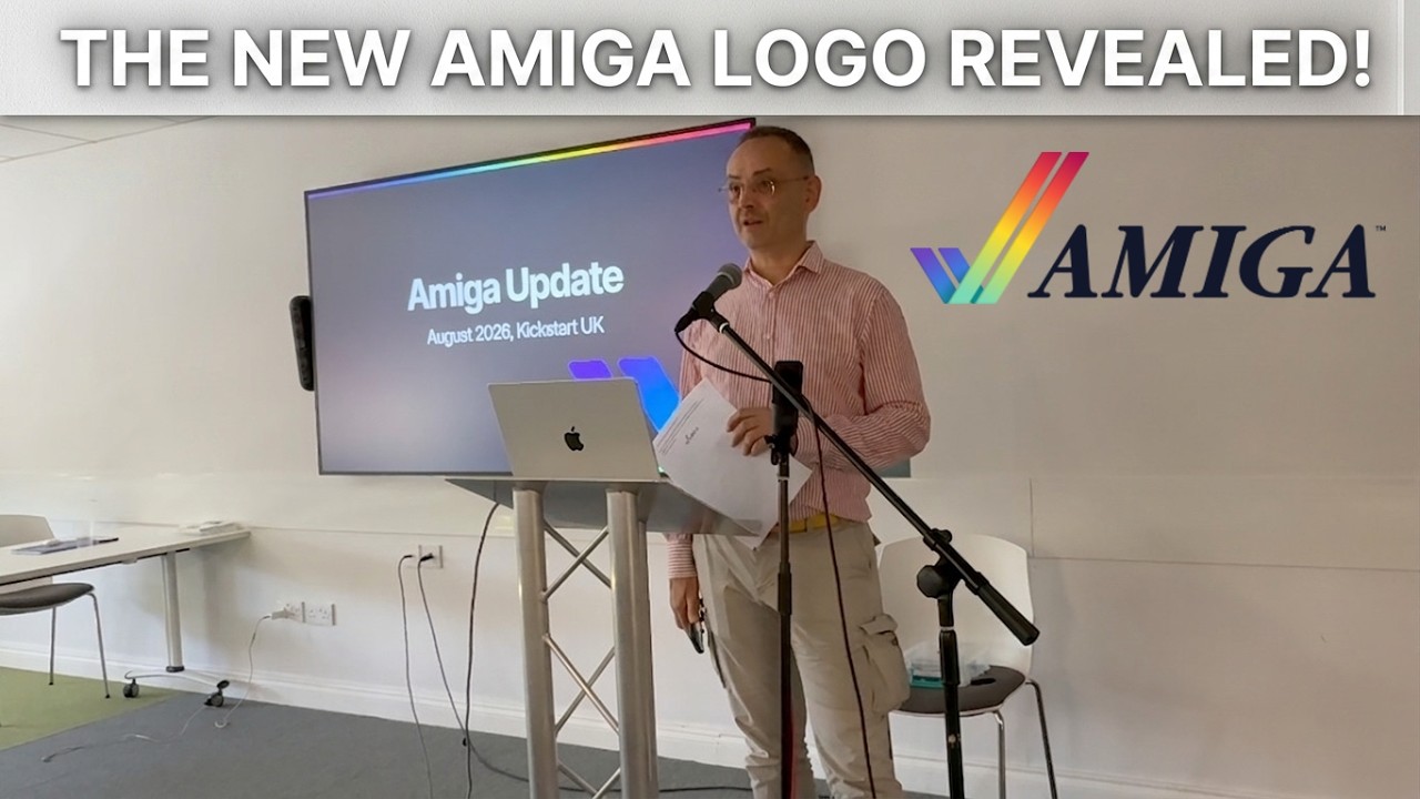 New 2026 Amiga Logo Revealed - Full Amiga Kickstart Update