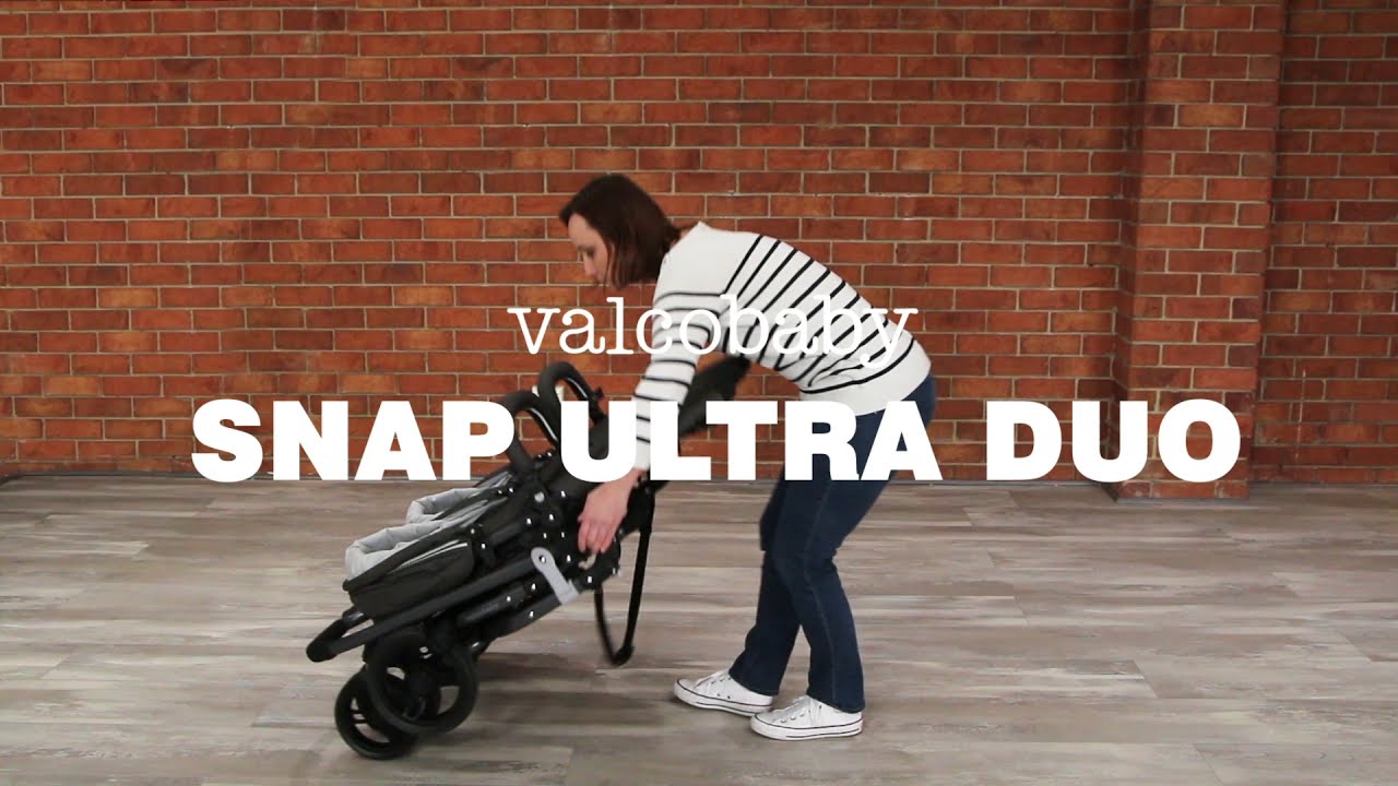 Snap Ultra DUO Double Pram Stroller Demo: Feature Overview | Valcobaby