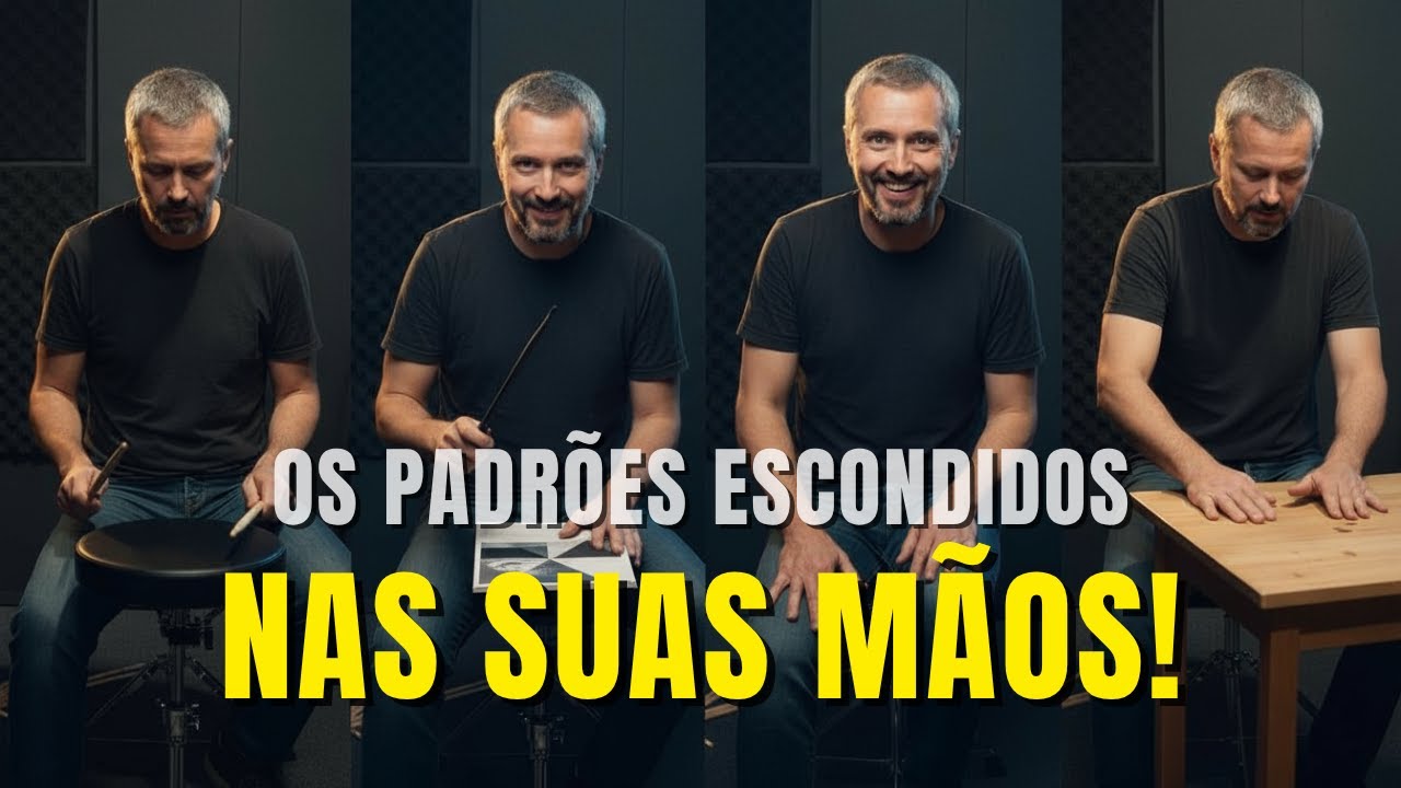 Como Transformar RUDIMENTOS de Bateria em GROOVES REAIS! (Passo a Passo)