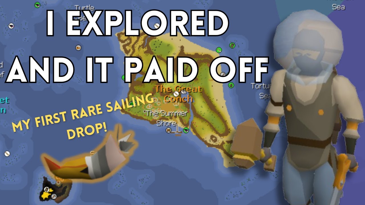 Exploring NEW islands with OSRS's SAILING Skill