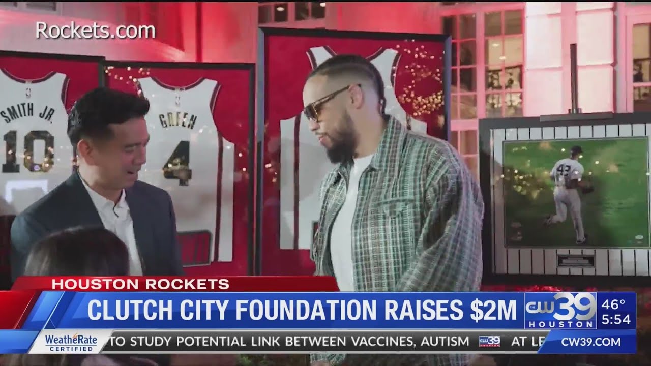 Houston Rockets' Clutch City Foundation Gala Raises $2 Million | CW39 Houston