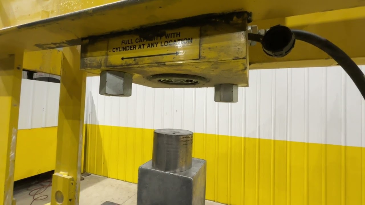 50 TON ENERPAC H-FRAME HYDRAULIC PRESS: STOCK 