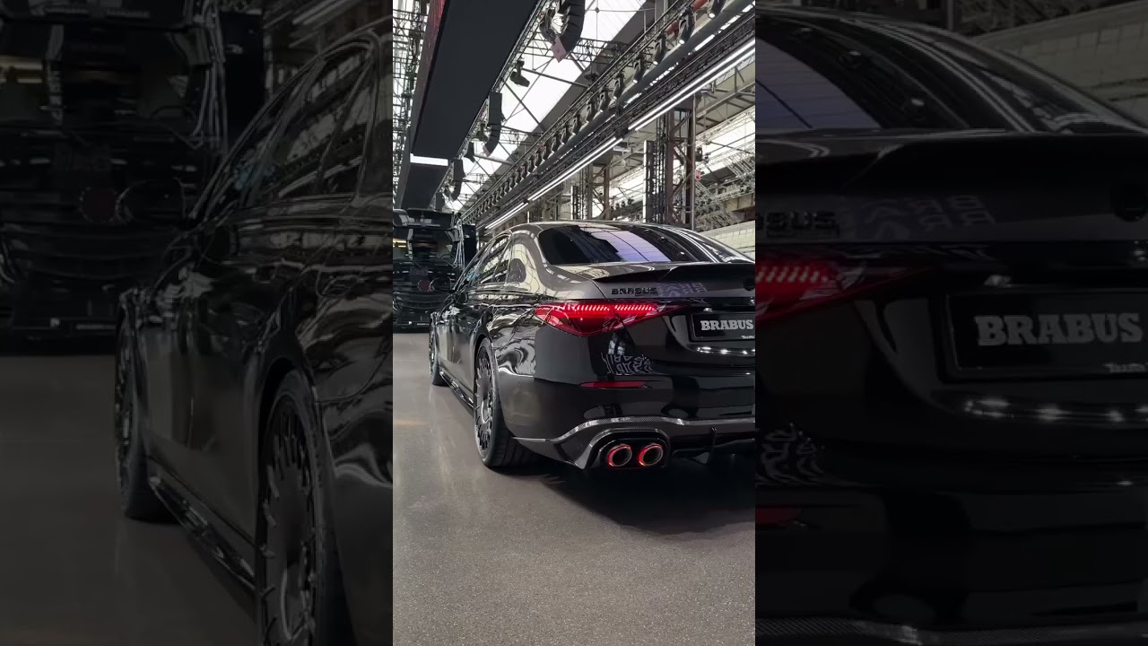 #BRABUS 1000 BICHROMATIC based on the #Mercedes #S63 #AMG 🤯