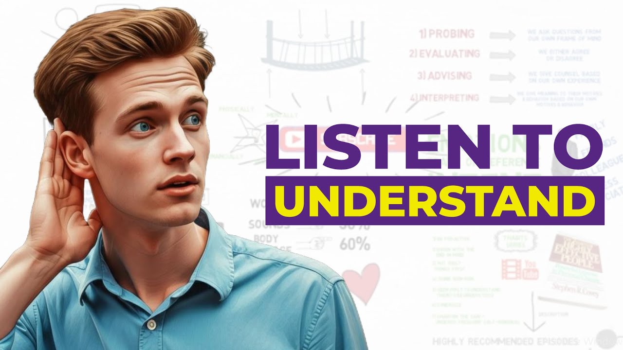 Seek first to understand Then to be understood | Empathic Listening | Habit 5 | Ep 11/13