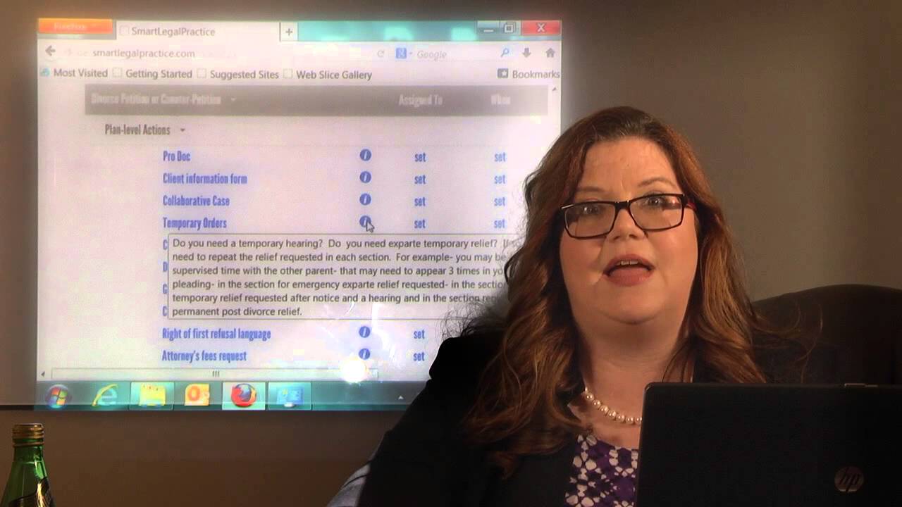 divorce petitions or counter petition