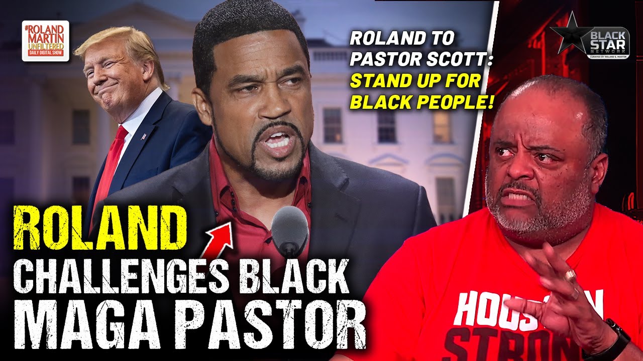 Roland CHALLENGES Trump MAGA Pastor to STAND UP FOR BLACK FOLKS