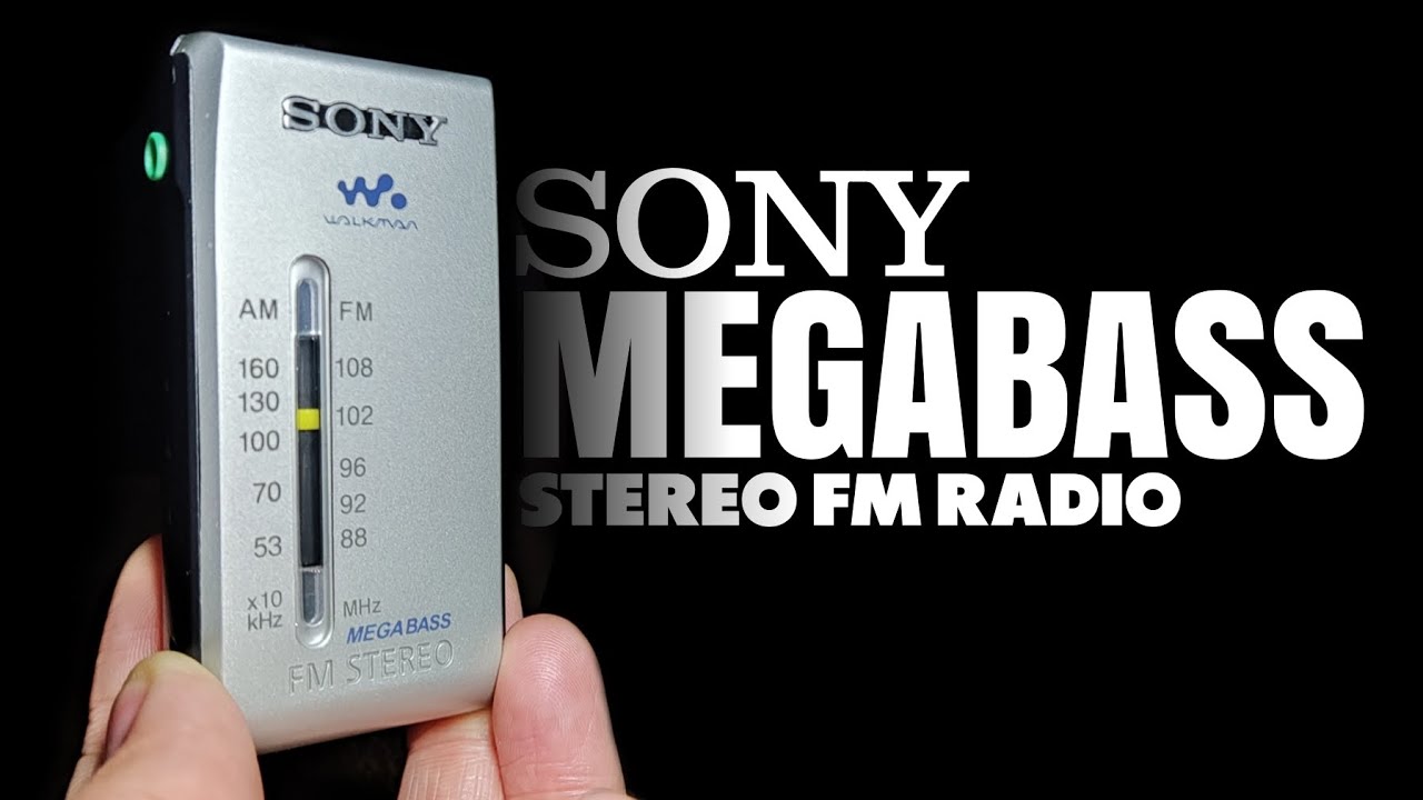 SONY SRF S84 AM / FM RADIO | Pocket Stereo FM With Megabass