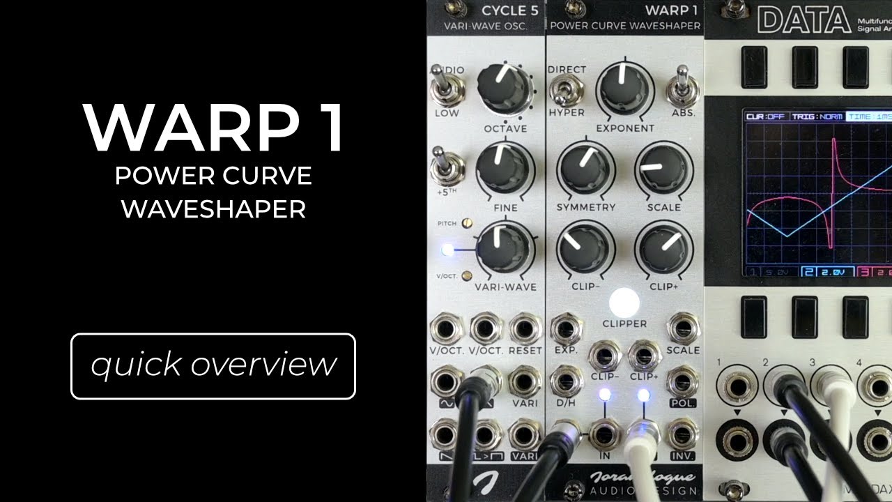 WARP 1 | Power Curve Waveshaper | Quick Overview