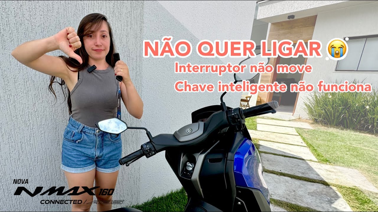 YAMAHA NMAX NÃO LIGA, INTERRUPTOR YAMAHA NMAX TRAVADO