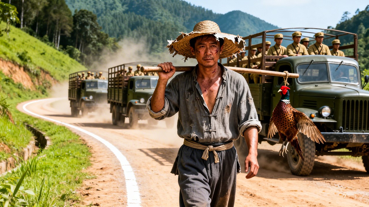 Агент маскируется под покупателя кур и устраивает засаду на японского полковника!