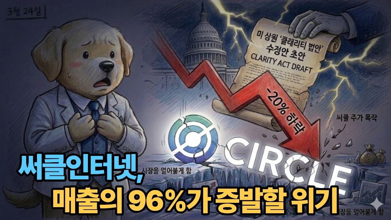 써클인터넷(CRCL), 매출의 96%가 사라진다?