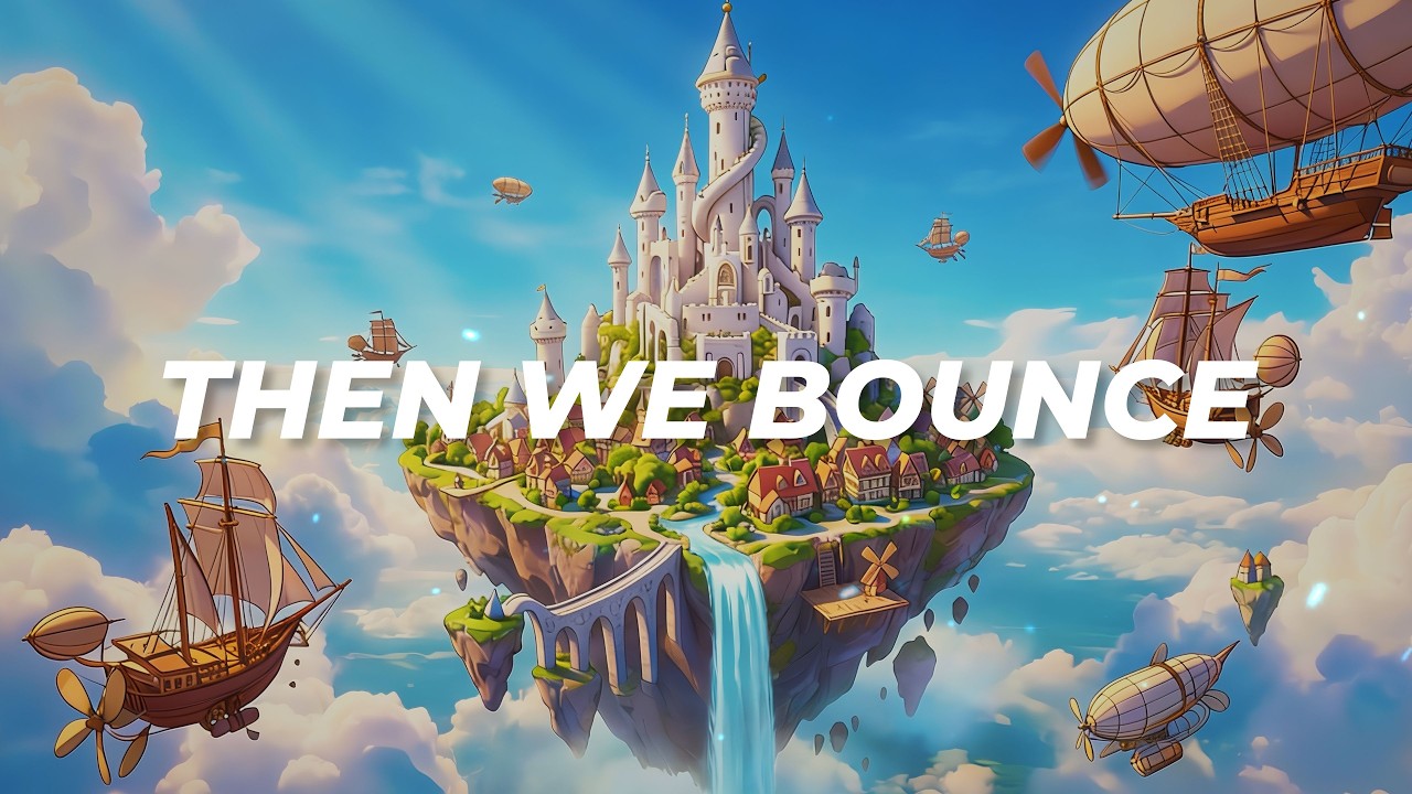 Then We Bounce (Lyrics) - Uplifting Electro Pop | UnFlat Music