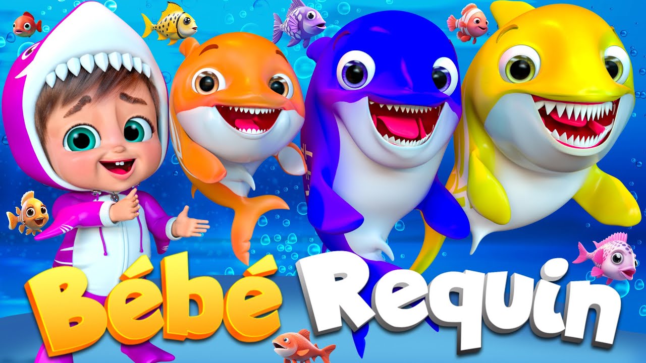 Au Revoir Bébé Requin | Comptines Et Chansons | À Bébé Chanson @SuperLucaLEFrancais