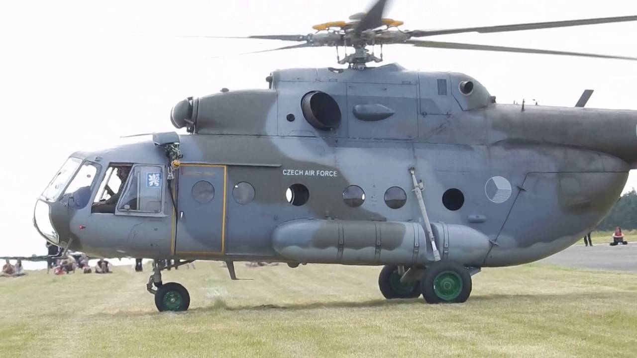 Vrtulník AČR Mi-17 Letecký den Rakovník