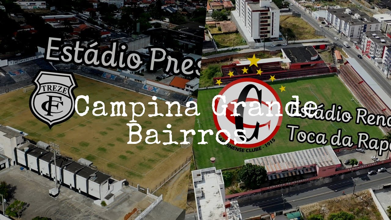 Campina Grande-PB: Bairros, Centenário, São José, Prata e Bela Vista.