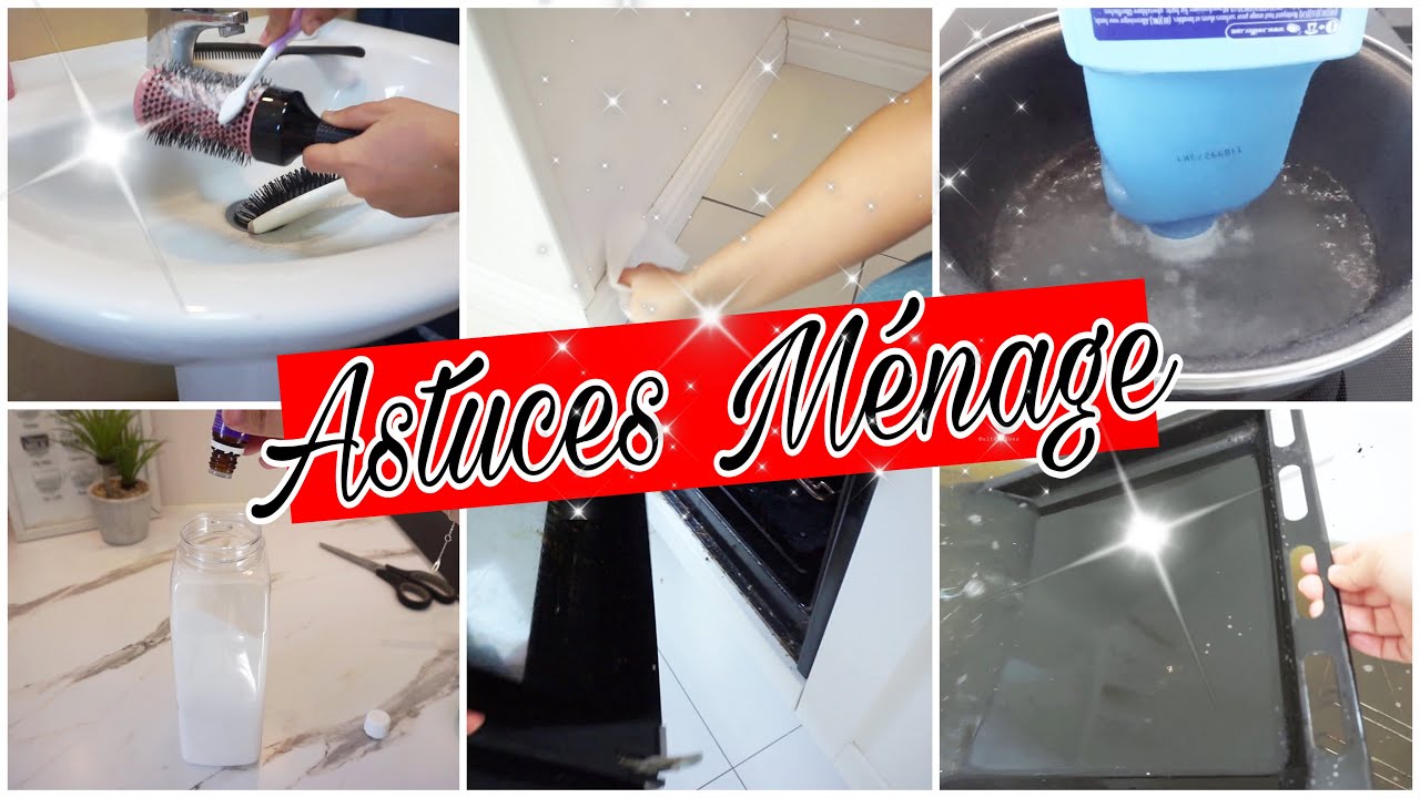 ASTUCES MÉNAGE | CLEANING HACKS