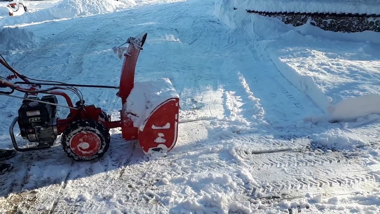 Odśnieżarka wirnikowa dwustopniowa 60cm, 6,5 KM. FORT Włochy