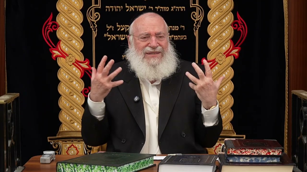 Short Thought on Purim - By Rav Asher Weiss (@ The Sunday Night Shiur)