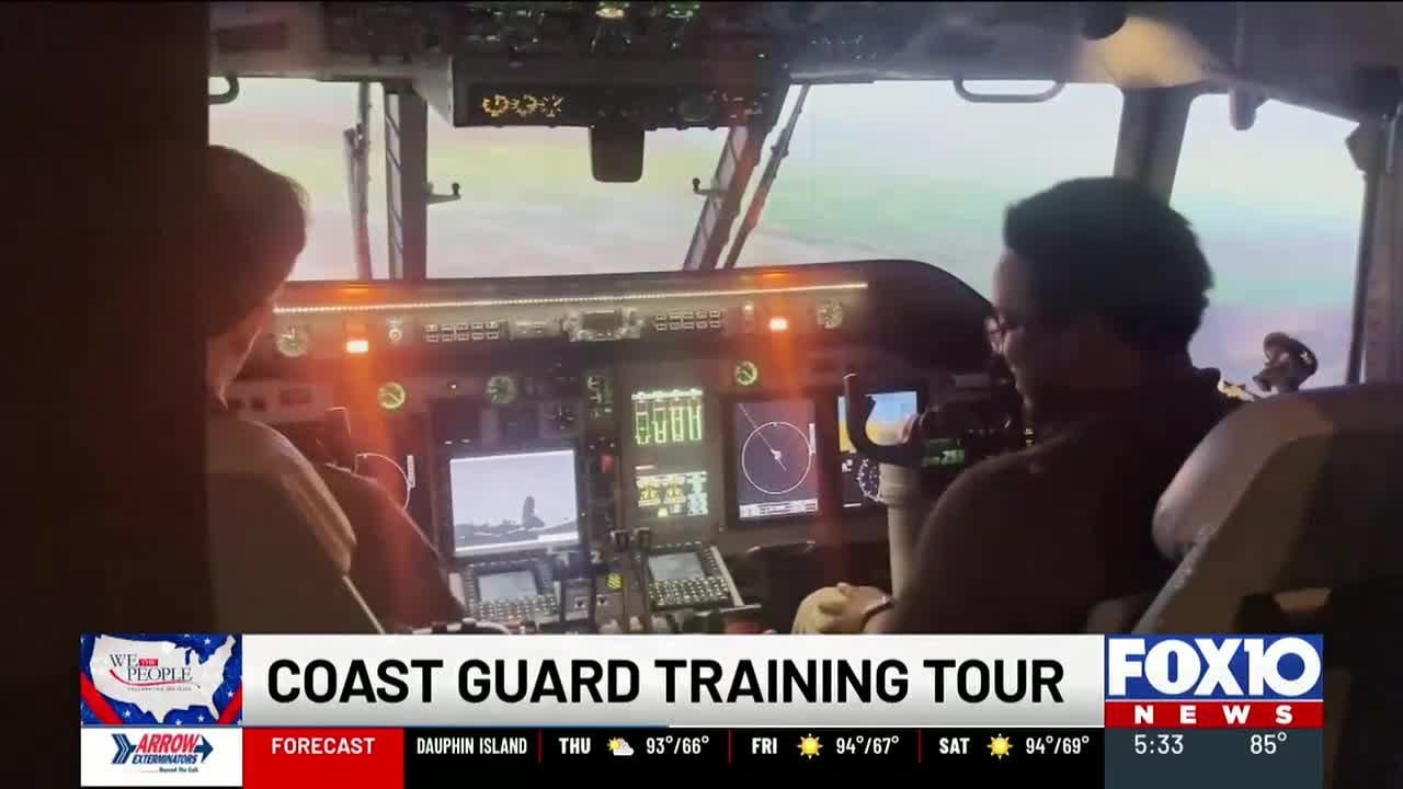 US Coast Guard gives FOX10 an exclusive look inside its Aviation Training Center