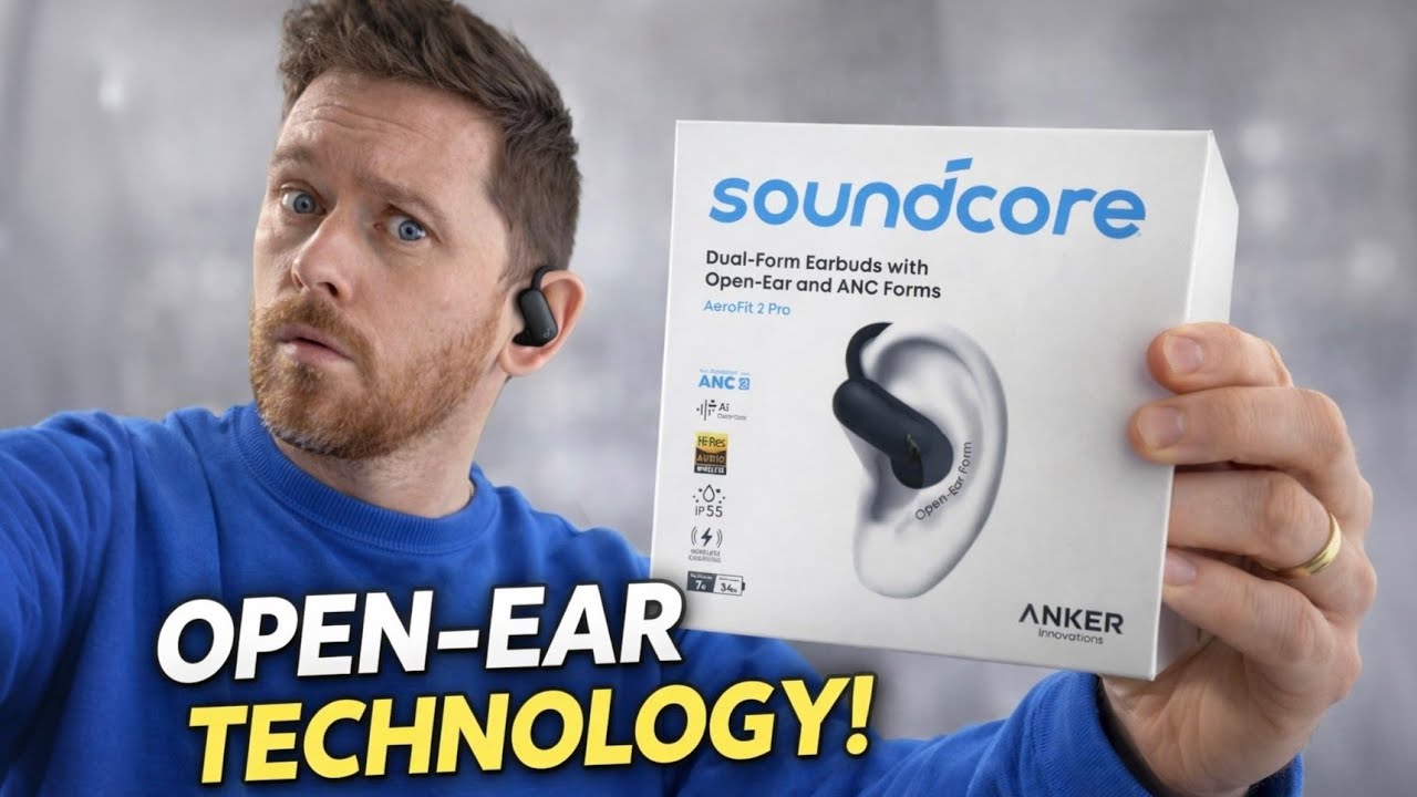 Soundcore AeroFit 2 Pro. Первый взгляд на гибридные наушники открытого типа.