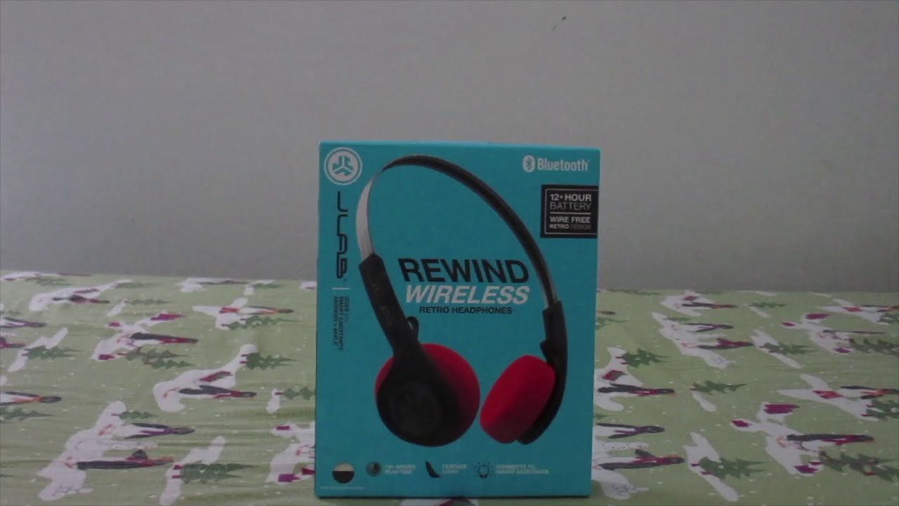 JLab Rewind Wireless Retro Headphones - Unboxing and Overview