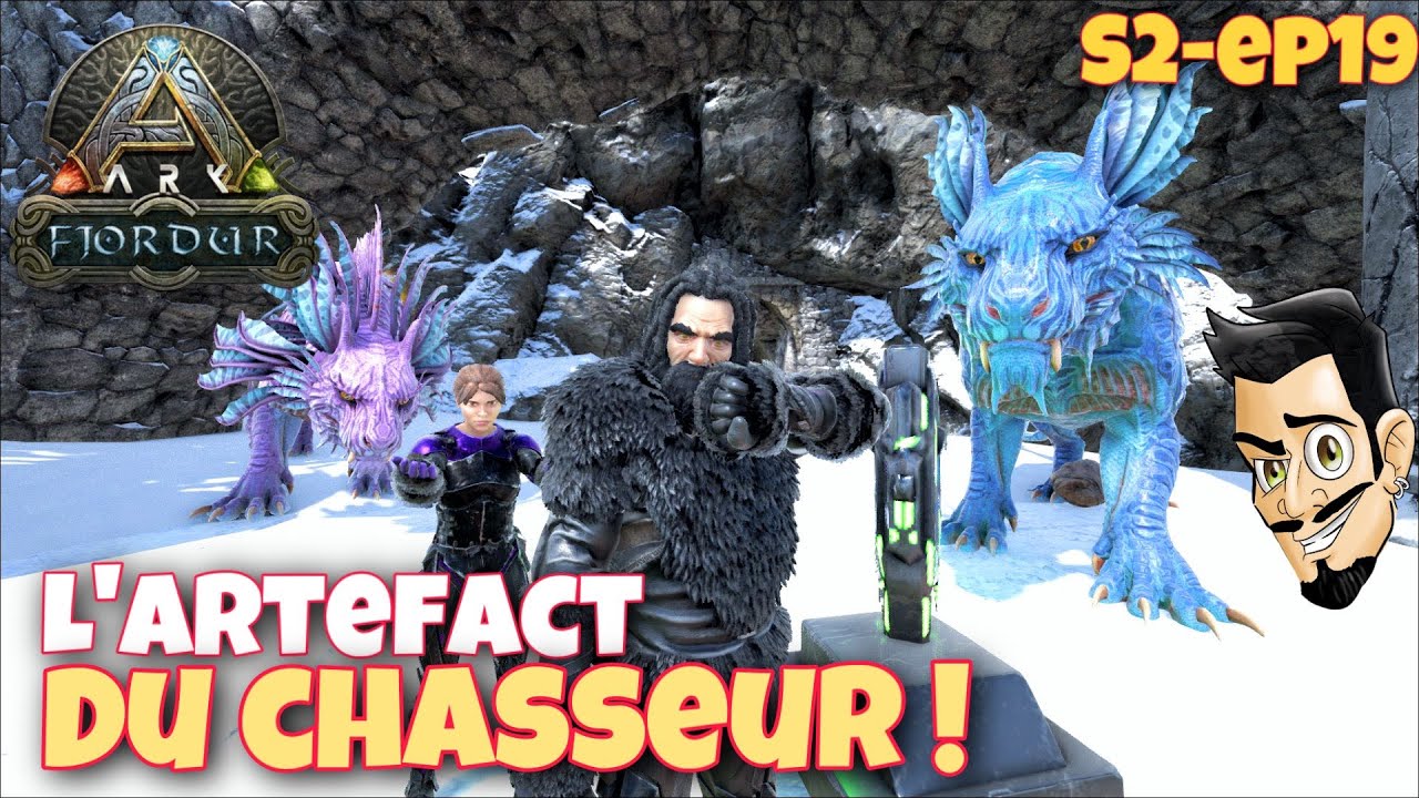 On EXPLORE la GROTTE pour récupérer L'ARTEFACT DU CHASSEUR ! ARK FJORDUR FR - ARK FR -