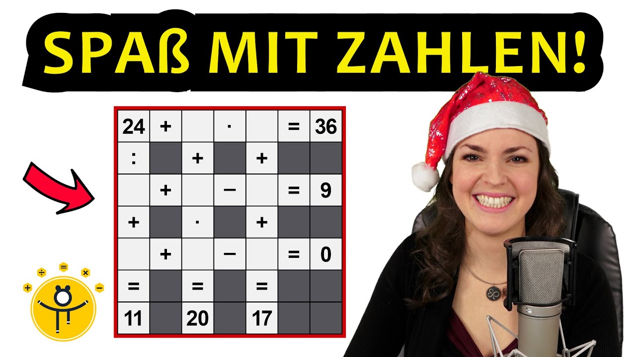 Schaffst du ALLE? – Mathe Rätsel Gleichungen