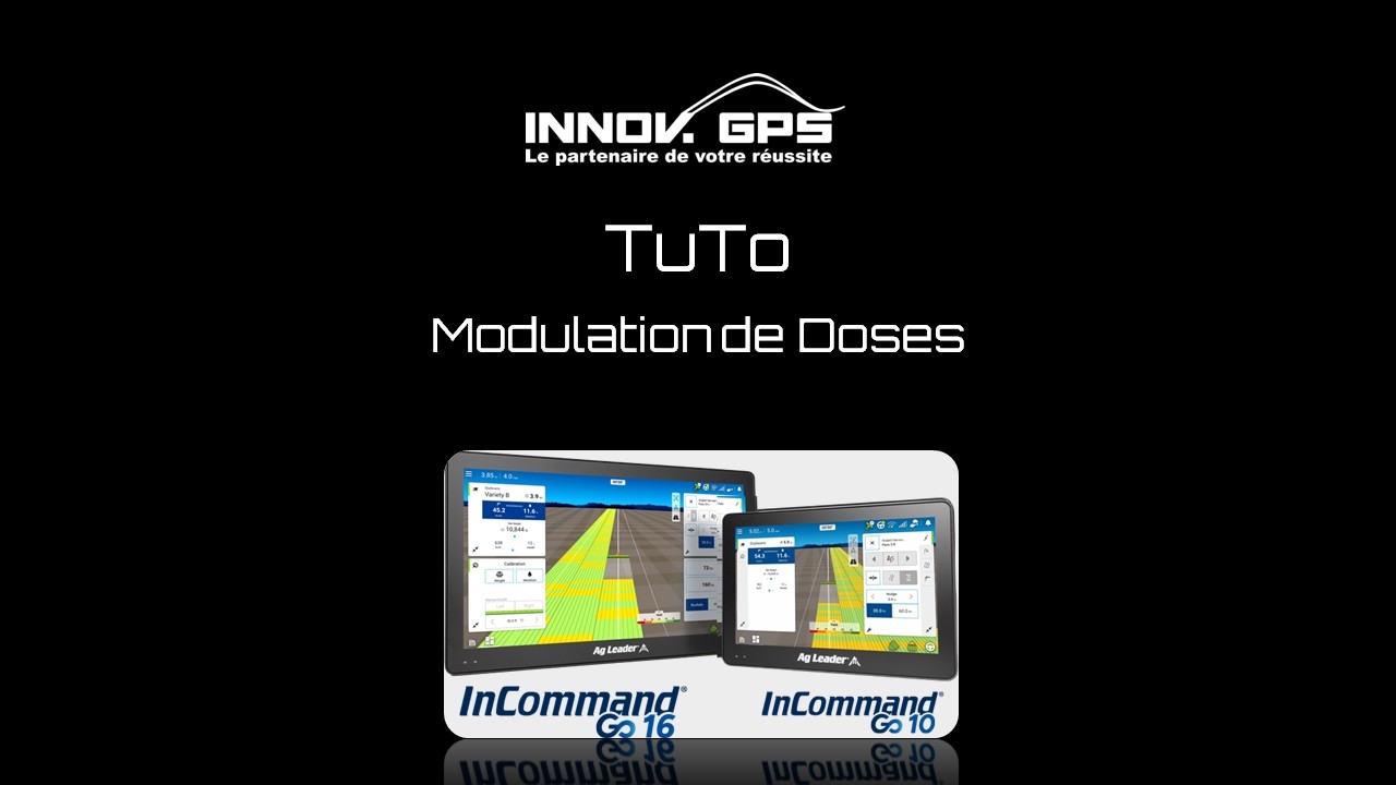 TuTo InCommand GO Modulation de doses