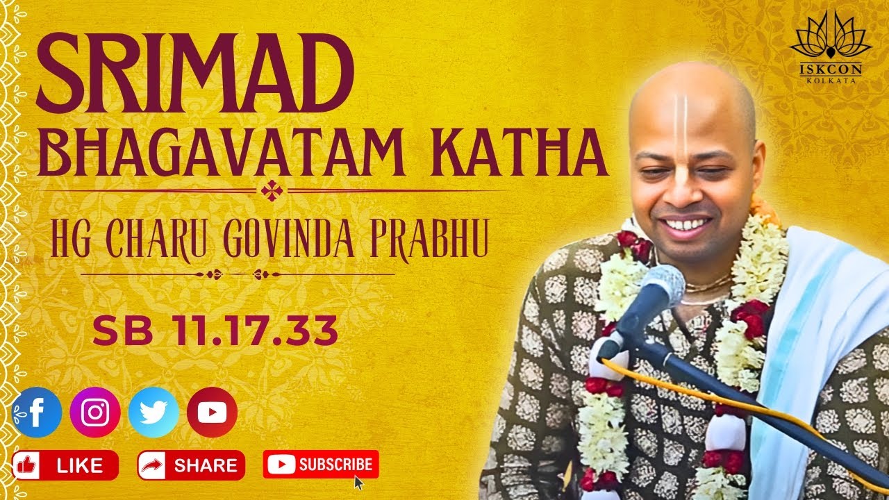 SB 11.17.33 | 27th Jan 2026 | HG Charu Govinda Pabhu