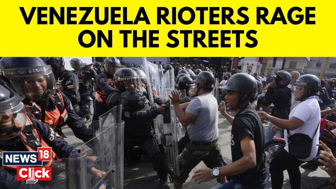 Fresh Protests In Venezuela As Anger Grows At Disputed Election Result | English News | N18G