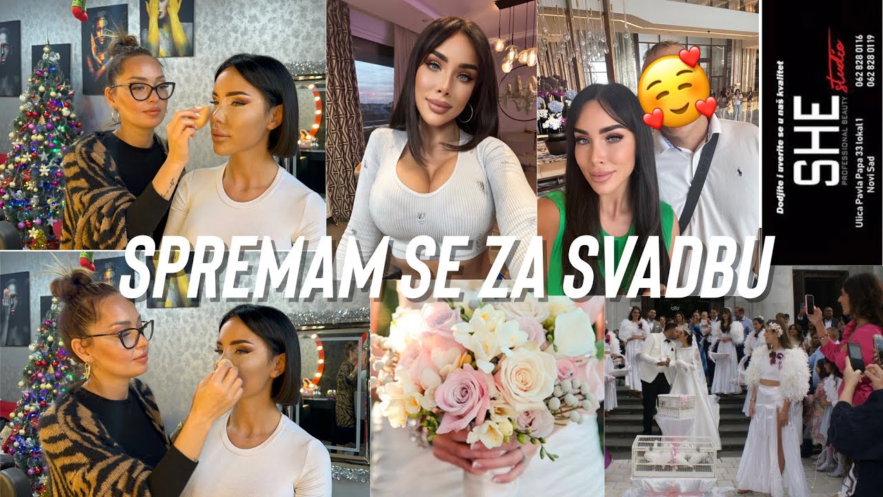 Spremam se za svadbu 👰🏻‍♀️♥️👨🏻‍💼. Kosa mi nije duža od 3cm 😨😵! Totalna transformacija! Šta mi bi😩
