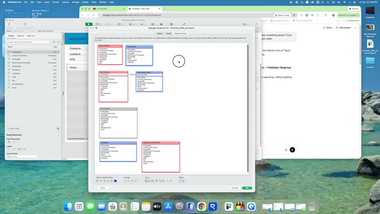 FileMaker Tutorial: Build a Contacts Database + Notes Portal (Beginner-Friendly)