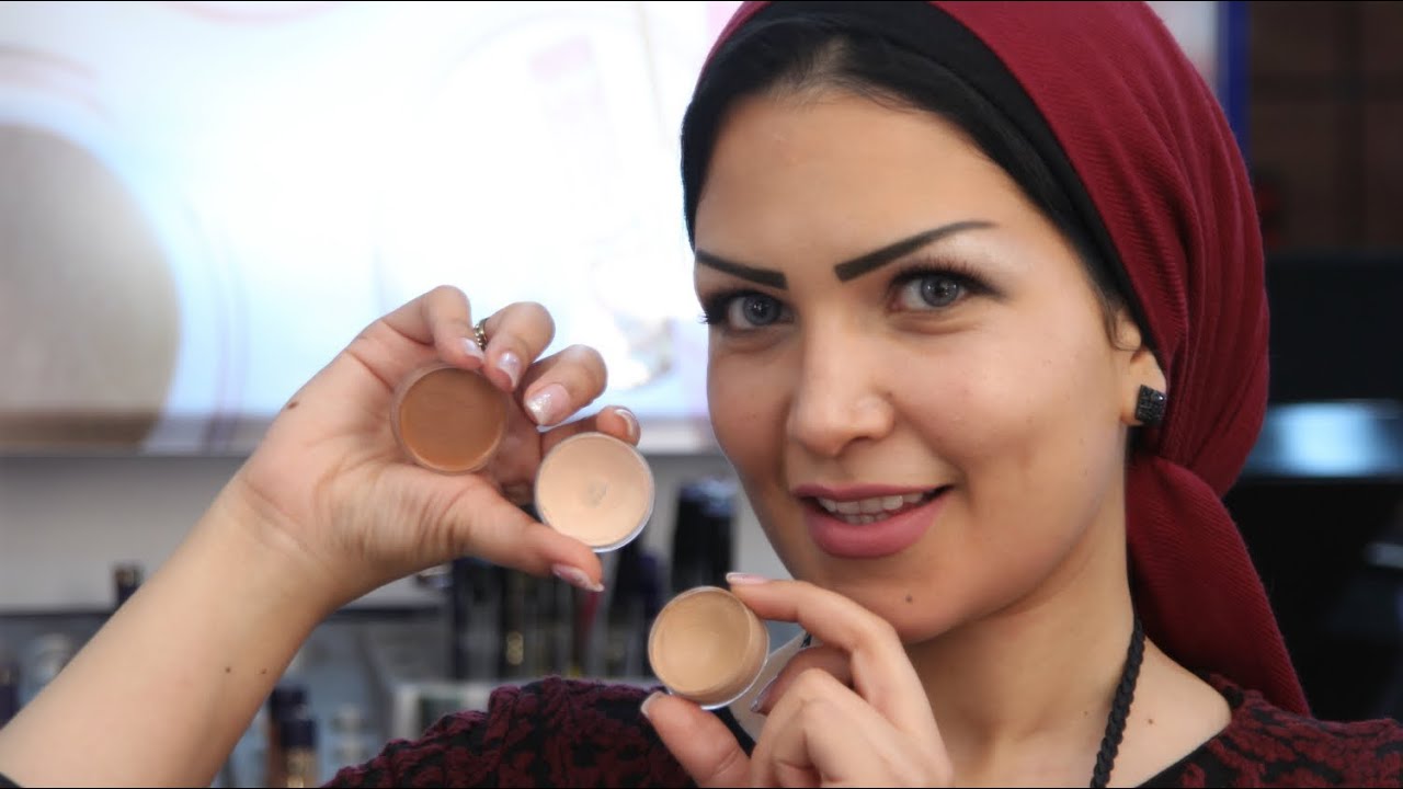 طريقة نحت الوجه بالمكياج مع نانيس سليم