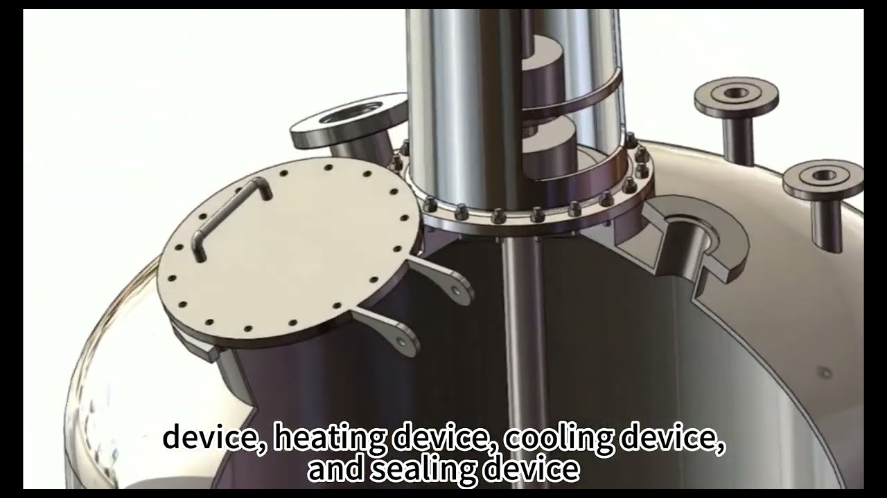 Reaction kettle Main equipment for chemical production.