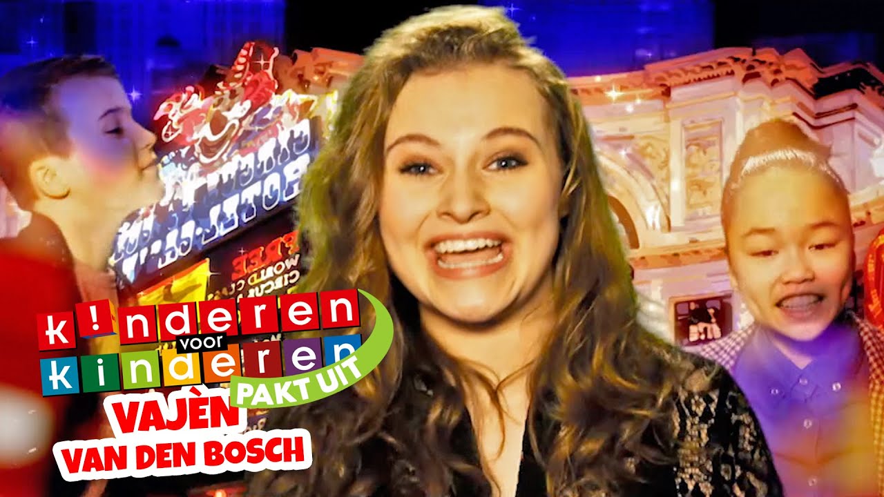 Kinderen voor Kinderen pakt uit met Vajèn van den Bosch