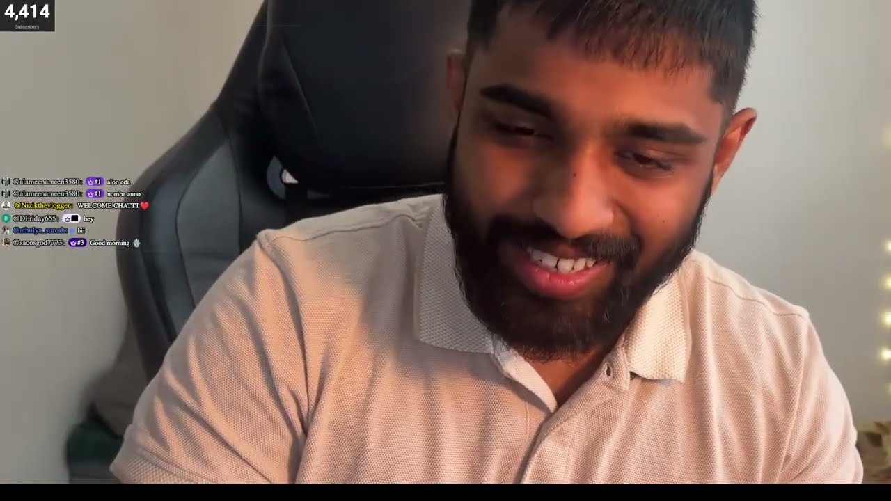 NIZIKTHEVLOGGER  LIVE STREAM | WELCOME BACK CHAT |  CANADA