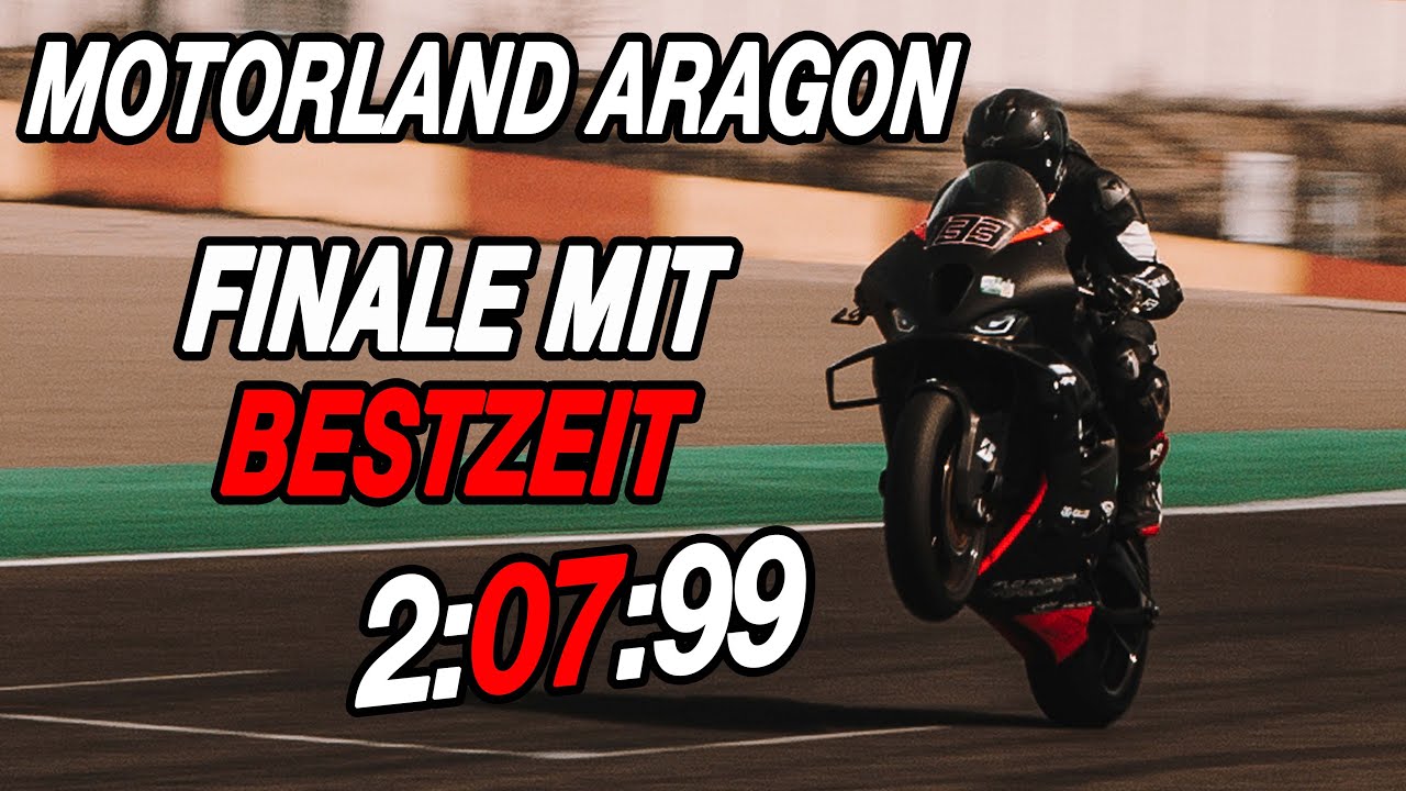 Bestzeit in Aragon mit der S1000RR - Letzter Tag