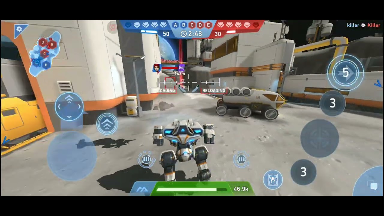 Mech arena gameplay part1